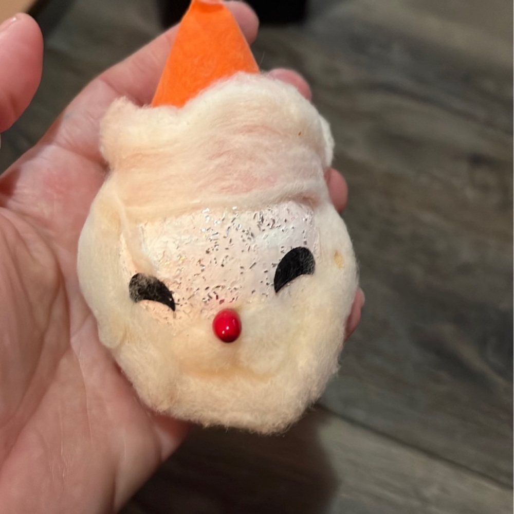 Vintage Santa ornament